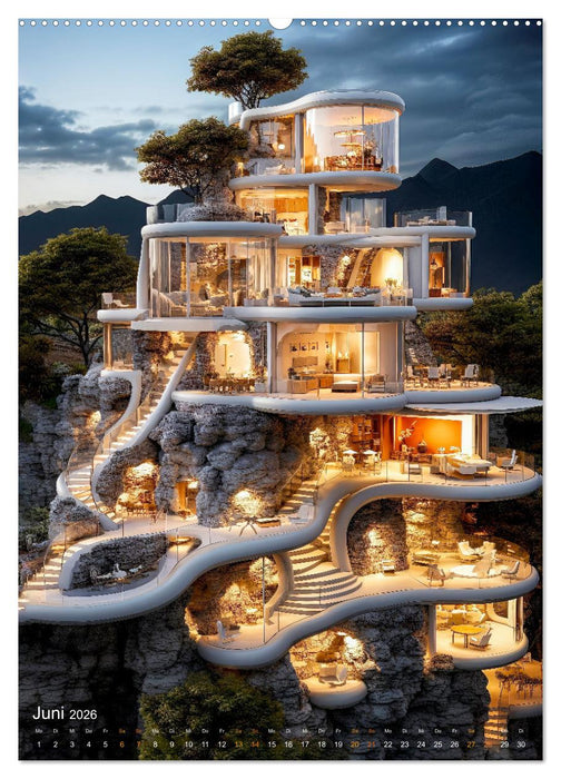 Blickpunkt Wohnen Häuser Zukunft (CALVENDO Wandkalender 2026)