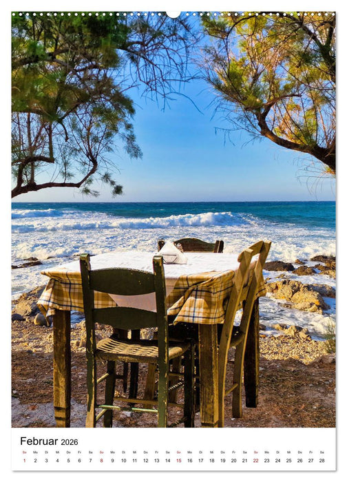 Kreta - Traumhafte Aussichten aufs Meer (CALVENDO Premium Wandkalender 2026)