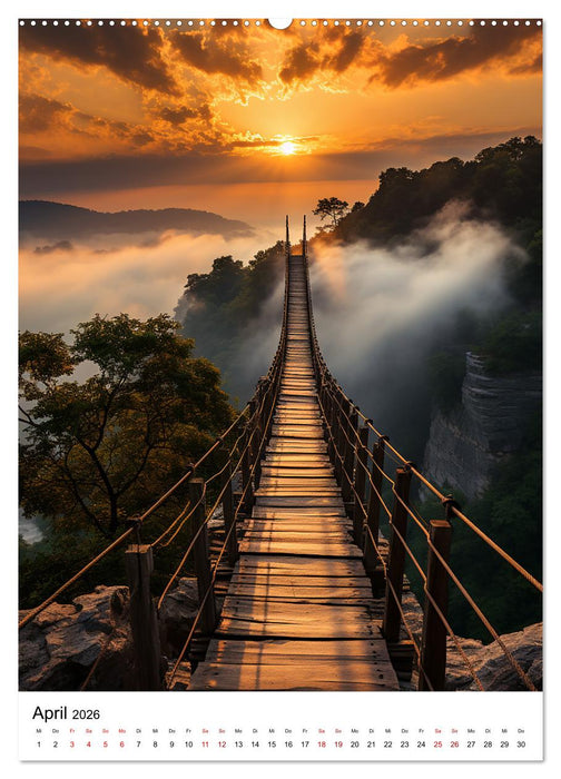 Brücken (CALVENDO Premium Wandkalender 2026)