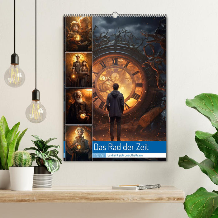 Das Rad der Zeit (CALVENDO Wandkalender 2026)