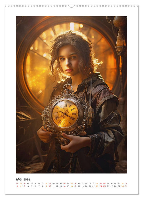 Das Rad der Zeit (CALVENDO Wandkalender 2026)