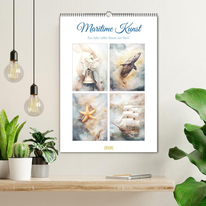 Maritime Kunst (CALVENDO Wandkalender 2026)