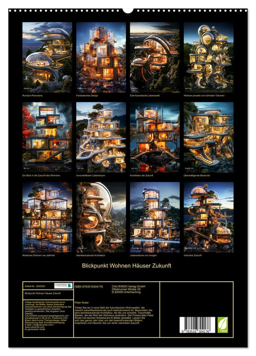 Blickpunkt Wohnen Häuser Zukunft (CALVENDO Premium Wandkalender 2026)