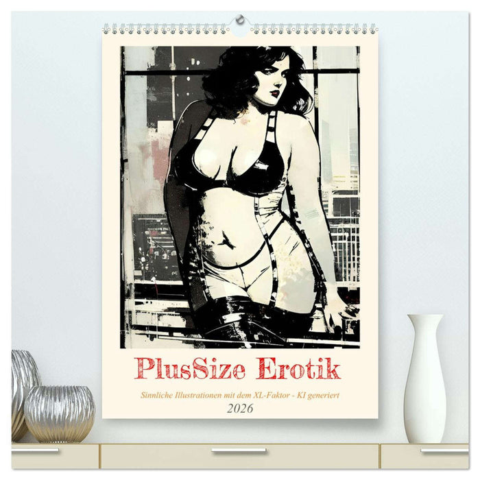 PlusSize Erotik (CALVENDO Premium Wandkalender 2026)
