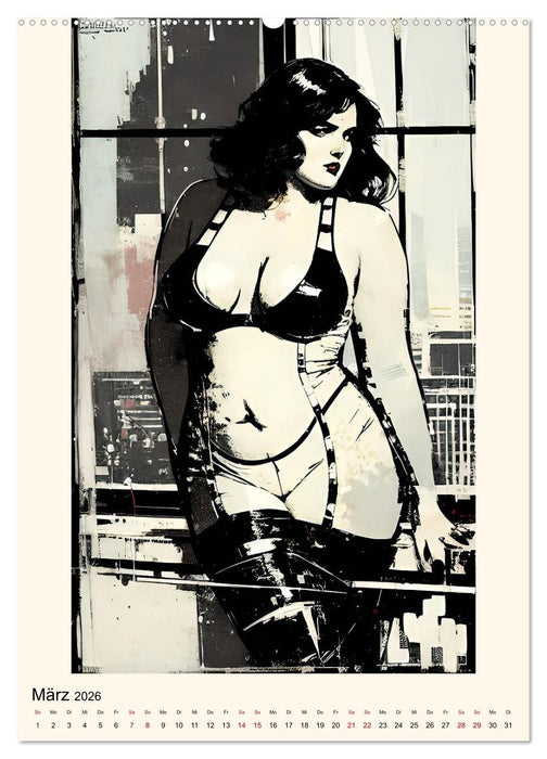 PlusSize Erotik (CALVENDO Premium Wandkalender 2026)