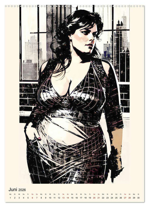 PlusSize Erotik (CALVENDO Premium Wandkalender 2026)