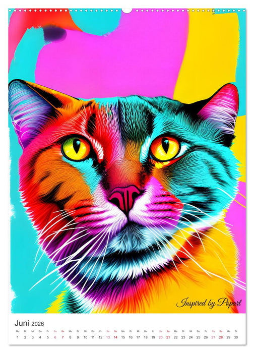 Fell und Farbe (CALVENDO Premium Wandkalender 2026)