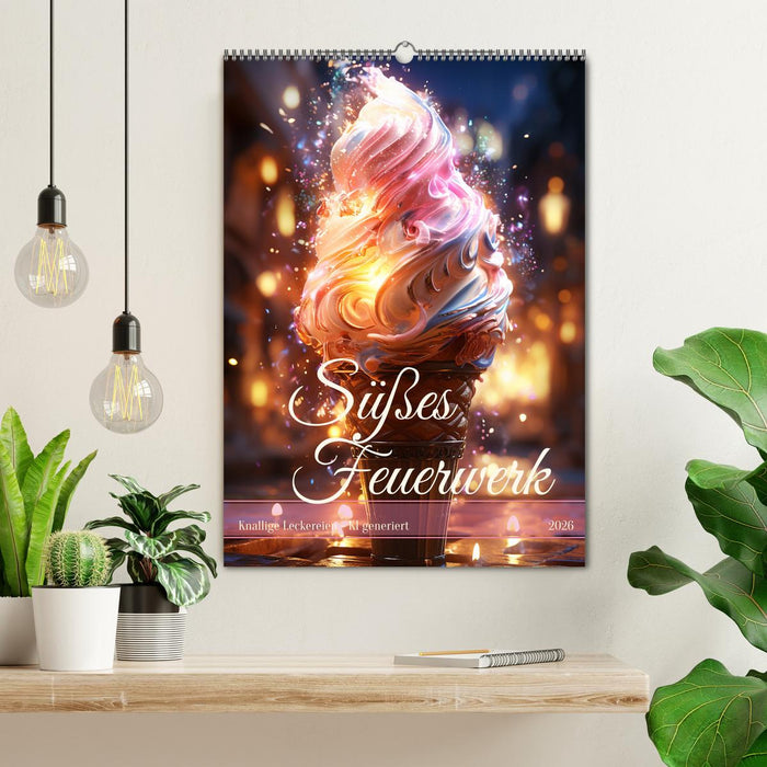 Süßes Feuerwerk (CALVENDO Wandkalender 2026)