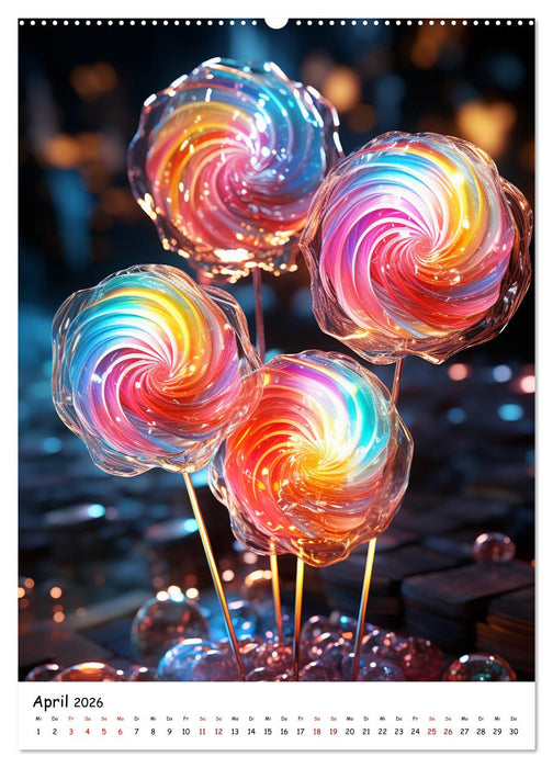 Süßes Feuerwerk (CALVENDO Wandkalender 2026)