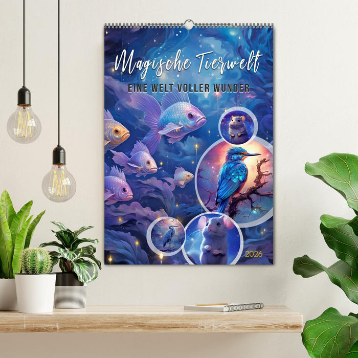 Magische Tierwelt (CALVENDO Wandkalender 2026)