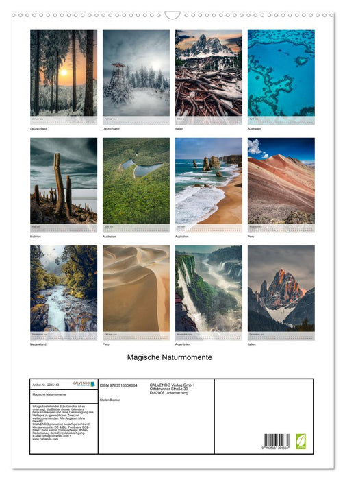 Magische Naturmomente (CALVENDO Wandkalender 2026)