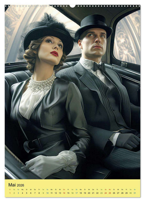 Die Goldenen Zwanziger - Eine Bilderreise (CALVENDO Premium Wandkalender 2026)