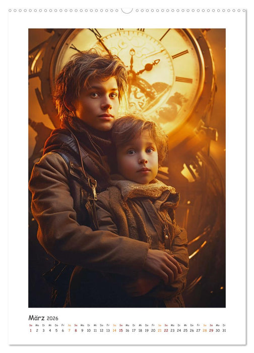 Das Rad der Zeit (CALVENDO Premium Wandkalender 2026)