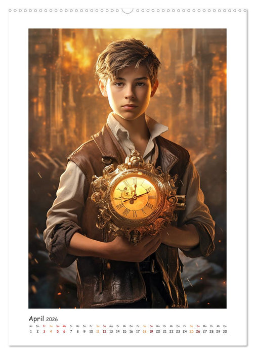 Das Rad der Zeit (CALVENDO Premium Wandkalender 2026)