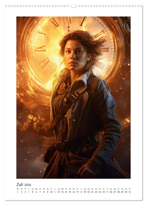 Das Rad der Zeit (CALVENDO Premium Wandkalender 2026)