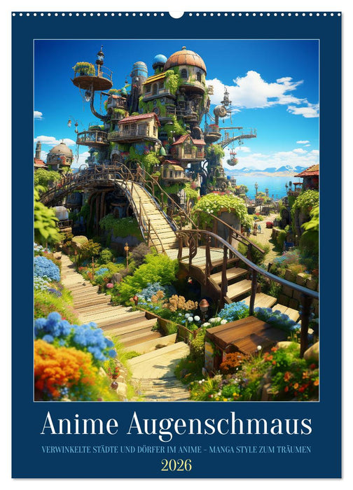 Anime Augenschmaus (CALVENDO Wandkalender 2026)