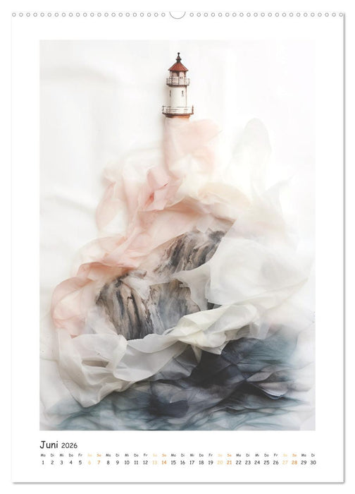 Maritime Kunst (CALVENDO Premium Wandkalender 2026)