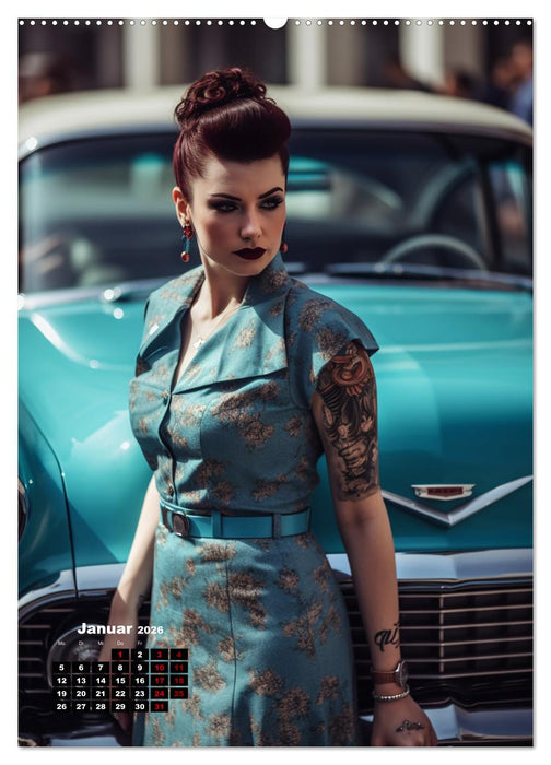 Rockabilly (CALVENDO Premium Wandkalender 2026)