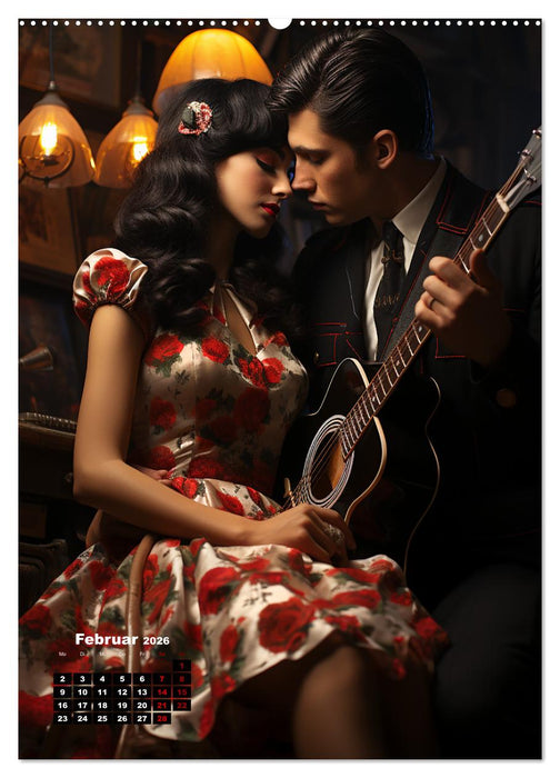 Rockabilly (CALVENDO Premium Wandkalender 2026)