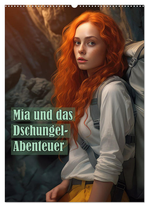 Mia und das Dschungel-Abenteuer (CALVENDO Wandkalender 2026)