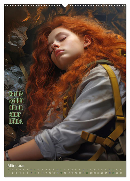 Mia und das Dschungel-Abenteuer (CALVENDO Wandkalender 2026)