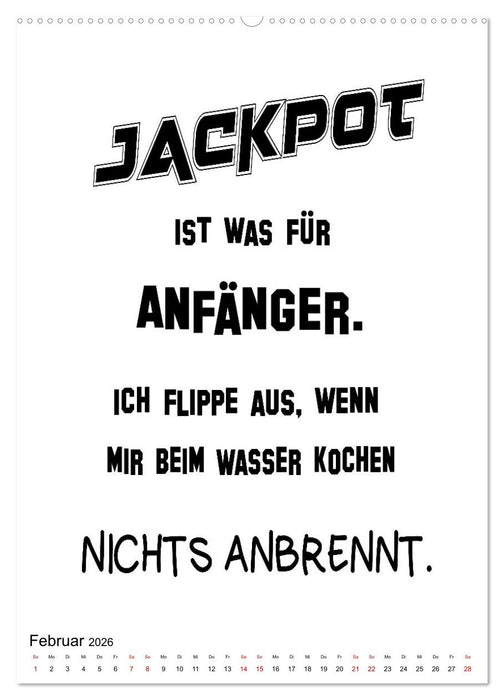 Heute schon gekocht? Leckerbissen aus der Schaltzentrale der Macht (CALVENDO Wandkalender 2026)