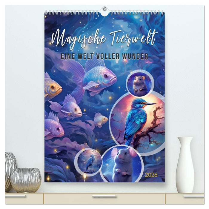 Magische Tierwelt (CALVENDO Premium Wandkalender 2026)