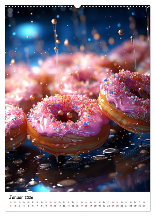Süßes Feuerwerk (CALVENDO Premium Wandkalender 2026)