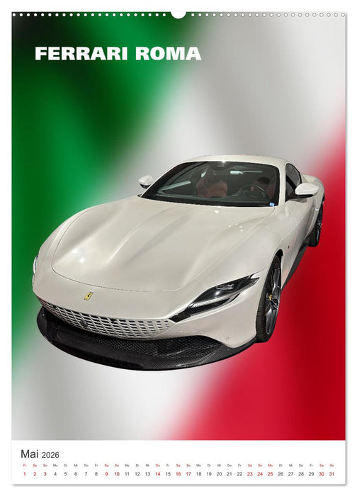 Il Mondo Ferrari (CALVENDO Wandkalender 2026)