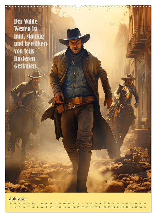 Robin und die Zeitmaschine (CALVENDO Premium Wandkalender 2026)