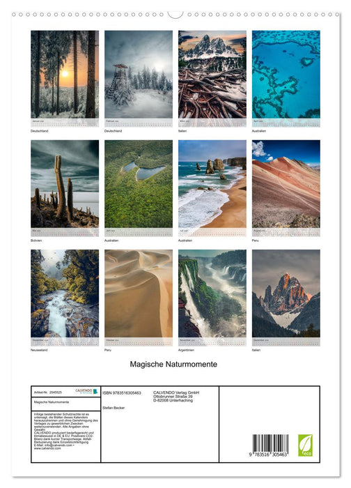 Magische Naturmomente (CALVENDO Premium Wandkalender 2026)
