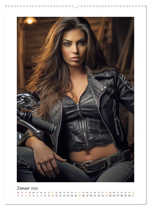 Coole Ladys (CALVENDO Premium Wandkalender 2026)