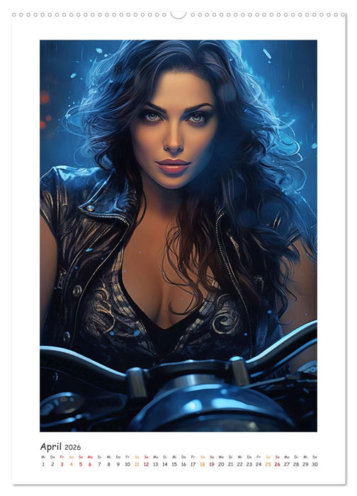 Coole Ladys (CALVENDO Premium Wandkalender 2026)