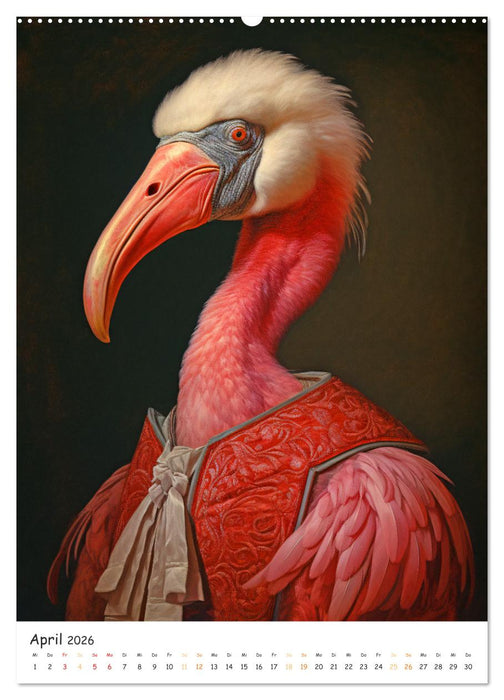 Tierische Kunst - Eine Sammlung von Renaissance-Gemälden mit tierischen Motiven (CALVENDO Wandkalender 2026)