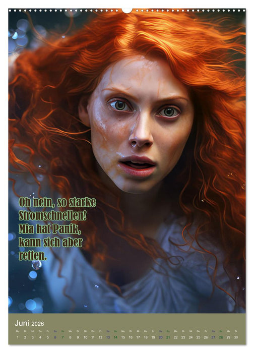 Mia und das Dschungel-Abenteuer (CALVENDO Premium Wandkalender 2026)