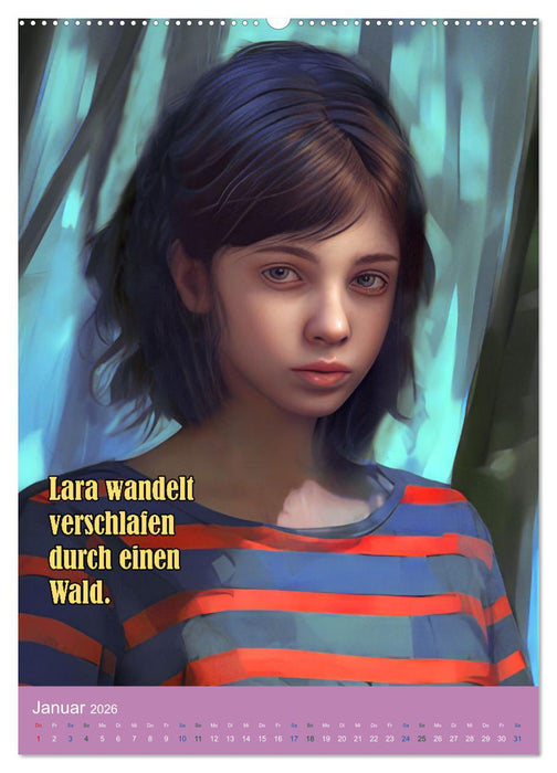 Laras Traum (CALVENDO Wandkalender 2026)
