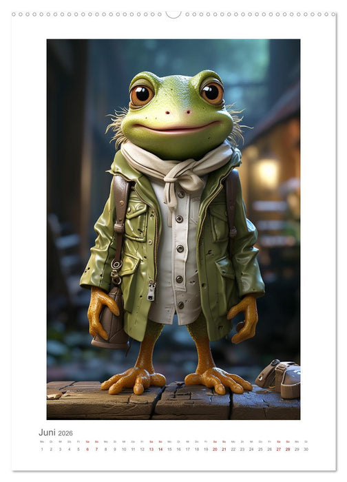 Grinsekatze (CALVENDO Premium Wandkalender 2026)