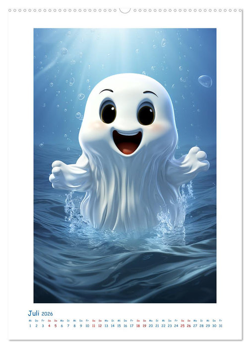 Ghosti (CALVENDO Premium Wandkalender 2026)