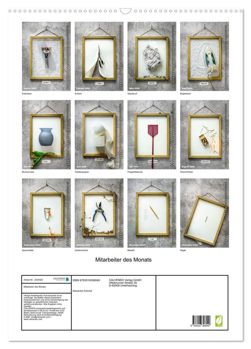 Mitarbeiter des Monats (CALVENDO Wandkalender 2026)