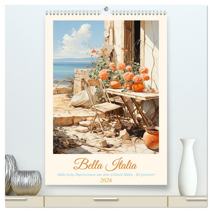 Bella Italia (CALVENDO Premium Wandkalender 2026)