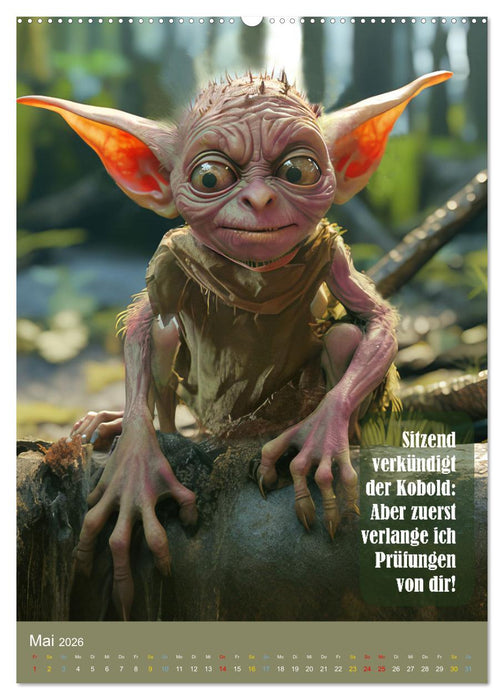 Lily und der Wunschbaum (CALVENDO Premium Wandkalender 2026)