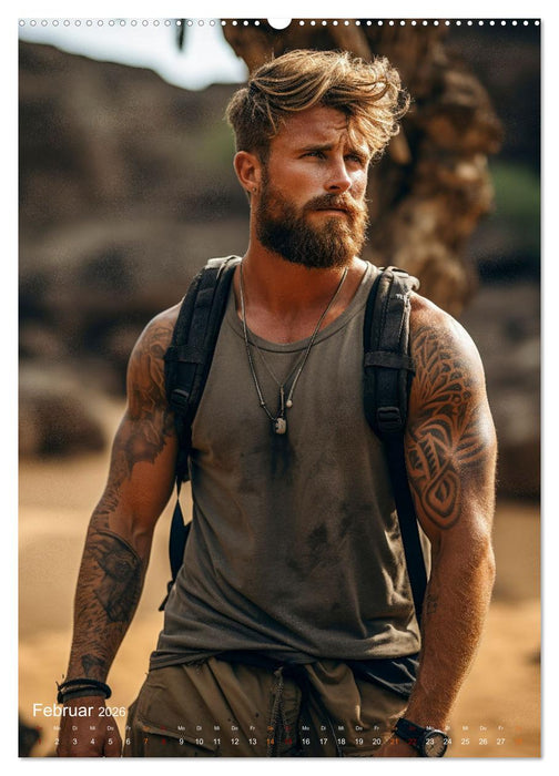 Tattoos Kunst auf der Haut (CALVENDO Premium Wandkalender 2026)