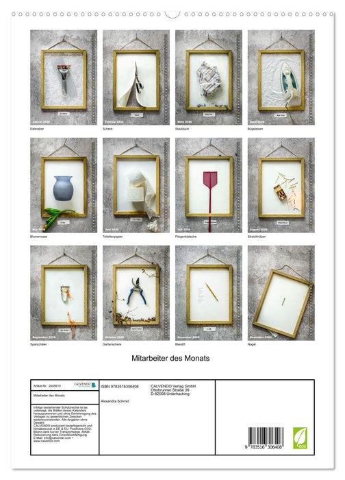 Mitarbeiter des Monats (CALVENDO Premium Wandkalender 2026)