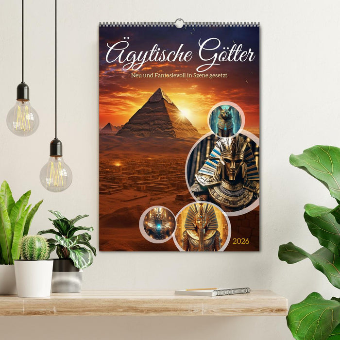 Ägytische Götter (CALVENDO Wandkalender 2026)