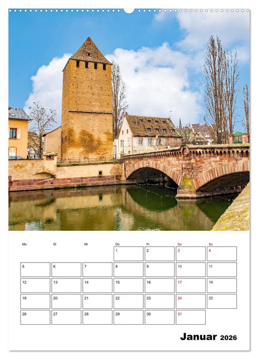 Elsass - Impressionen (CALVENDO Premium Wandkalender 2026)