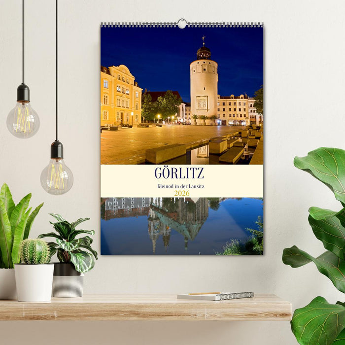 GÖRLITZ - Kleinod in der Lausitz (CALVENDO Wandkalender 2026)