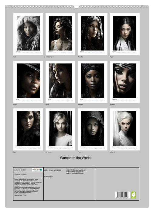 Woman of the World (CALVENDO Wandkalender 2026)
