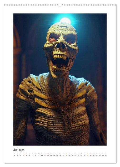 Alles verrückte Mumien (CALVENDO Premium Wandkalender 2026)