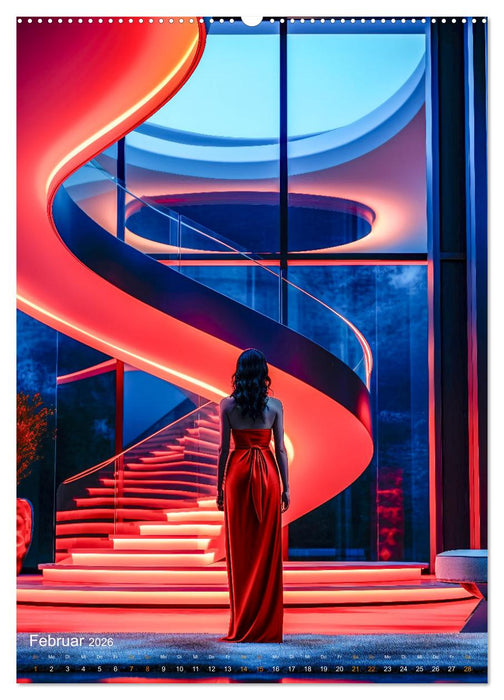 Treppen Architektur (CALVENDO Wandkalender 2026)