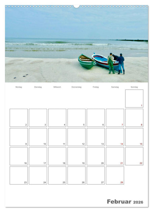 Wangerooge - Glücksort für Groß und Klein (CALVENDO Wandkalender 2026)